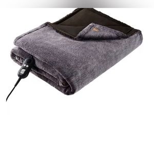 UGG | Bedding | Ugg Heated Electric Throw Blanket Charcoal Chocolate Color  5x70 Nwt And Box | Poshmark